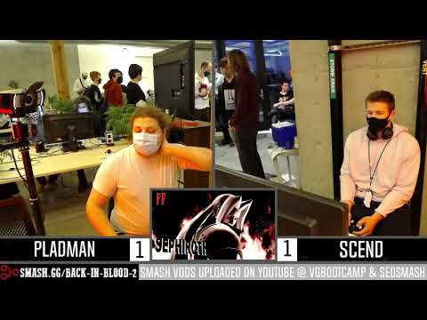 Back in Blood 2 - TOP 32 - Pladman (Bowser, Sephiroth) vs Scend (Ness)