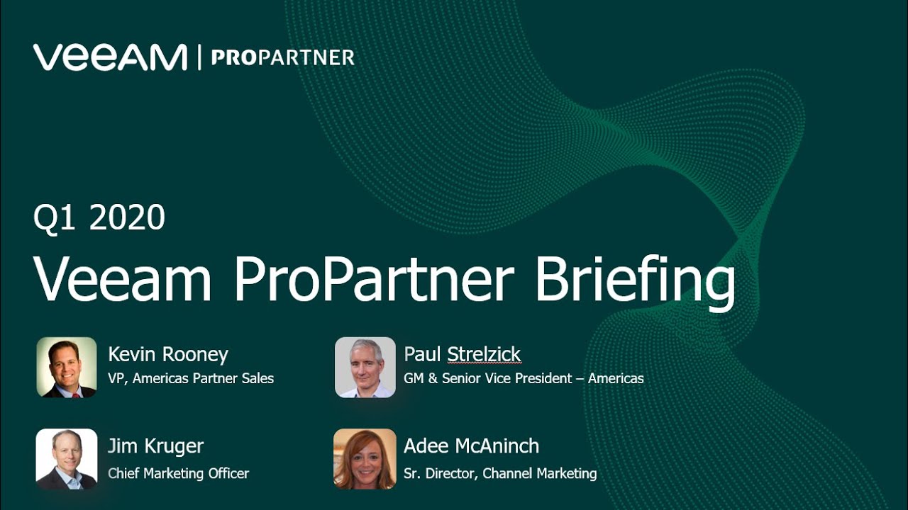 Q1 ProPartner Briefing Webinar  video