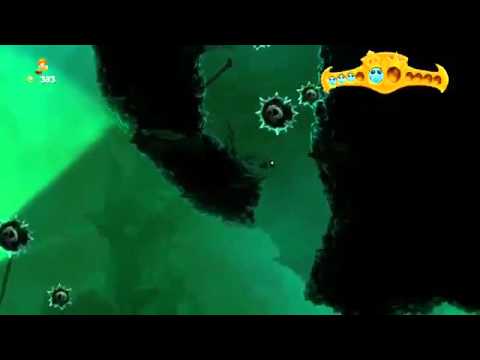 RAYMAN LEGENDS 100% WALKTHROUGH PART 19 WORLD 4 THE MYSTERIOUS INFLATABLE ISLAND ALL TEENSIES