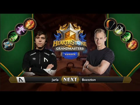 Jarla vs Bozzzton | 2021 Hearthstone Grandmasters Europe | Top 8 | Season 1 | Week 2