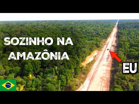 I CROSSED the AMAZON RAINFOREST ALONE by MOTORCYCLE