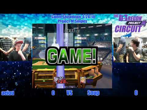 aeiou VS Soup Salem Showdown Project M VOD