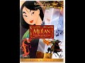 Opening To Mulan Edição Especial Brazilian DVD 2004 Both Discs Portuguese Version