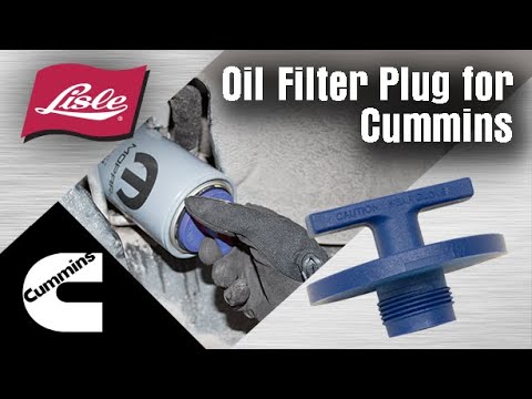 57180 // Oil Filter Plug for Cummins