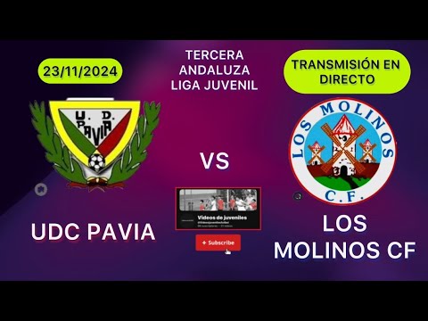UDC PAVIA VS LOS MOLINOS CF LIGA JUVENIL TERCERA ANDALUZA ALMERIA