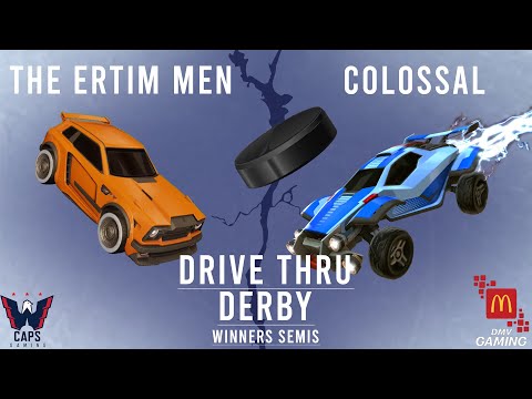 Caps Gaming Drive Thru Derby: Winners Semis - The ERTIM Men VS Colossal - Rocket League