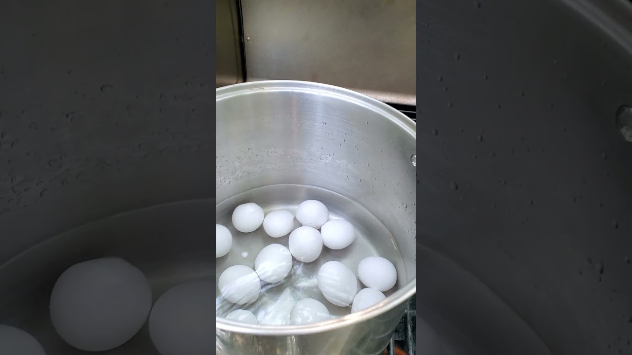 What!??! Doing pickled eggs on a Bar-B-Q????