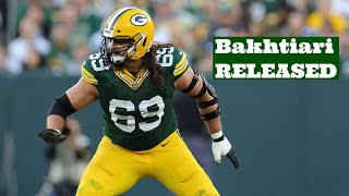 David Bakhtiari RELEASED By Packers