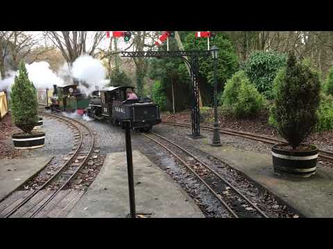 Newton Abbot Trago Steam locos running around (part 2)