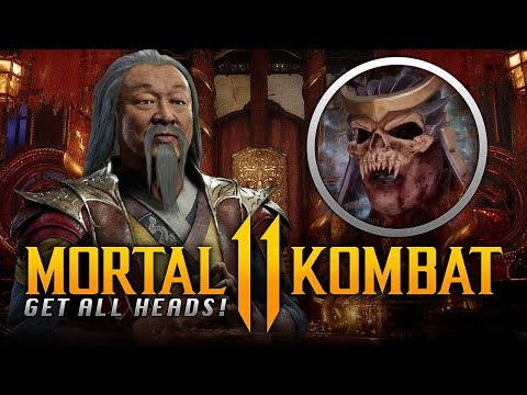 MORTAL KOMBAT 11 - Unlock ALL Character Heads & Shang Tsung's Throne Room INSTANTLY in The Krypt!