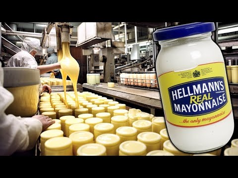 How Mayonnaise 😱 is Made | Hellmann's Real Mayonnaise Factory Full Process