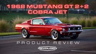 Download lagu Revology Car Review | 1968 Mustang GT 2 2 Fastback Cobra Jet in Rapid Red mp3