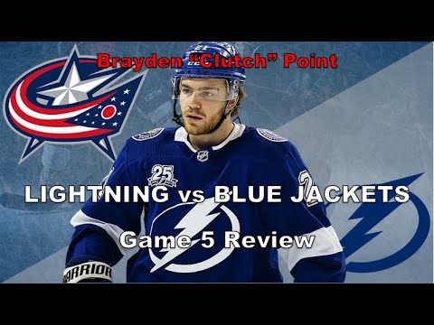 Blue Jackets vs TB Lightning - Game 5 Review | NHL 2020 Playoffs