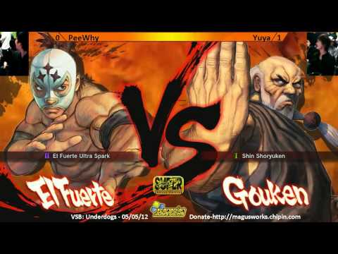 PeeWhy vs Yuya - SSF4AE v2012 Singles - VSB Underdogs
