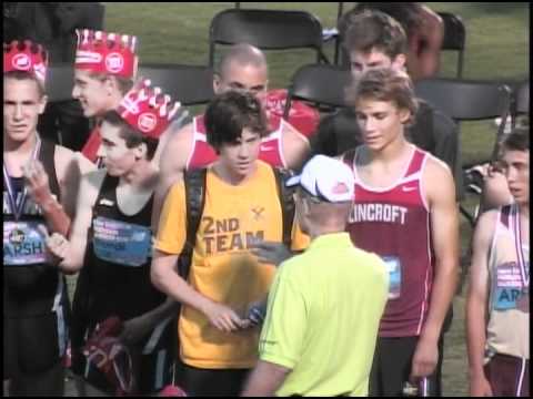 Boys Distance Medley Championship Awards - New Balance Outdoor Nationals 2012