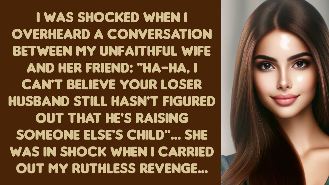 I was shocked when I overheard a conversation between my unfaithful wife and her friend: "Ha-ha..