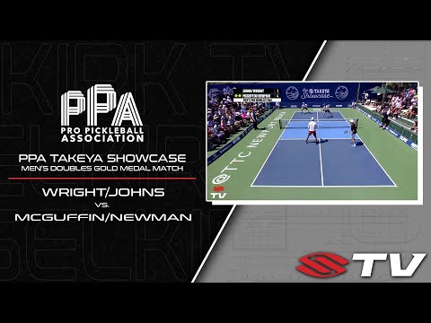 Match Recap - PPA Takeya Showcase Men's Doubles - McGuffin/Newman vs.  Johns/Wright