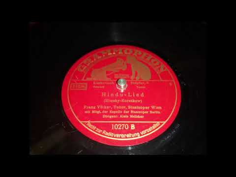 Franz Völkers   Hindu Lied (1934)