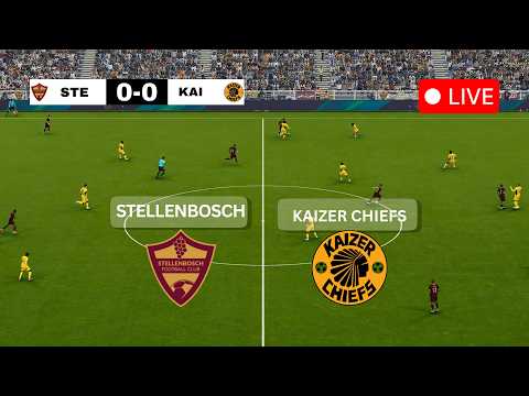 🔴 Stellenbosch FC vs Kaizer Chiefs | Nedbank Cup 2026 | PES 2021 Match Simulation