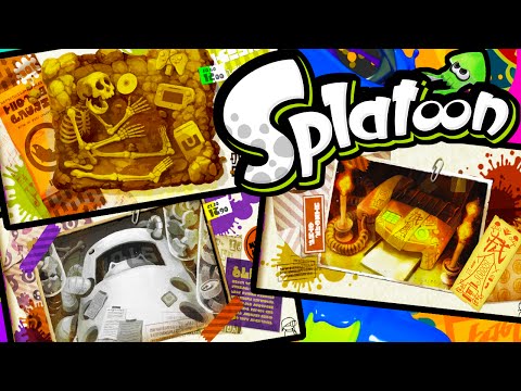 Splatoon Wii U Judd’s Secret Sunken Scrolls! Single Player Story Mode Gameplay Walkthrough PART 9 HD