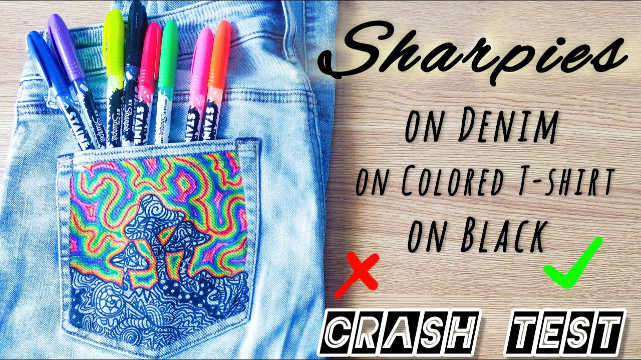 Stained Sharpies for Clothes: Are They REALLY Good Fabric Markers? Pro's & Con's