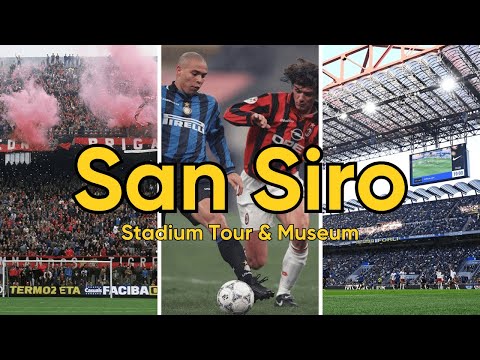 Inside San Siro Stadium | Stadio Giuseppe Meazza | Home of AC Milan & Inter | Stadium Tour 4K