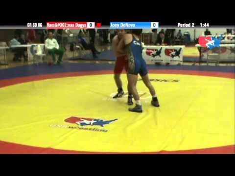 60 KG R16 - Dagys (LIT) vs. Joey DeNova (New York Athletic Club)