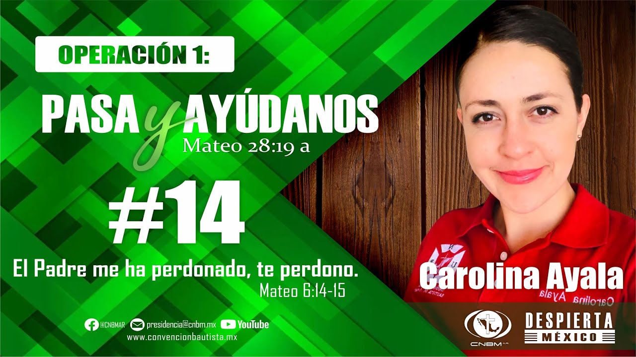 LECCIÓN 14: El Padre me ha perdonado, te perdono.