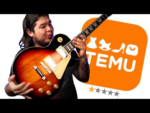 BUY THE CHEAPEST ELECTRIC GUITAR FROM TEMU 🎸