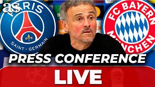 🔴 EN DIRECTO | RUEDA DE PRENSA de Luis Enrique previa al partido PSG vs FC BAYERN MÚNICH