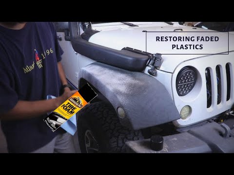 MYTH | Using ArmorAll Tire Shine to Restore Faded Plastics?
