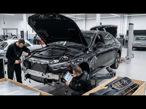 Thumbnail for Restoring A Smashed $70k Mercedes E-Class To Factory Perfection! by Mercedes-Benz E-Class (W214)