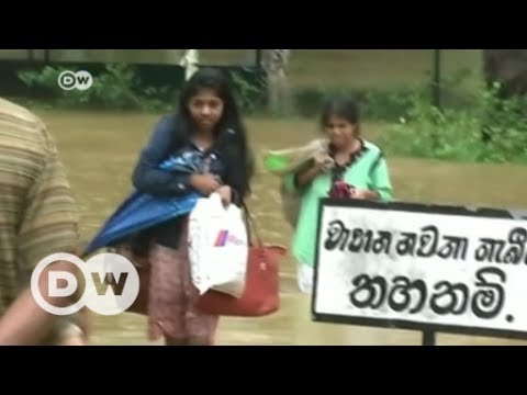 スリランカの洪水と地滑りが大混乱｜DW English (Sri Lanka flood and landslide wreak havoc | DW English)