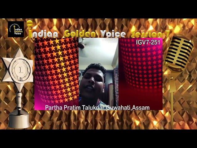 Partha Talukdar – Online Singing Competition – Indian Golden Voice Session 7 – Mangrove Production