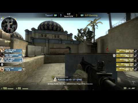 CS:GO Publiclir.se V NiP Dust2 Dreamhack Summer 2013 Group Stage