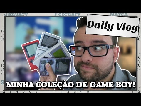 Minha coleo de Game Boys!