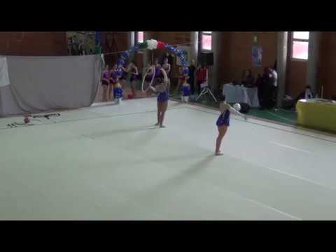 Coppia Piras/Piras - Cerchio Palla - Campionato Regionale CSEN (esibizione)