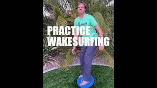 Practice Wakesurfing Anywhere With the Wakesurf Balance Board From Lakesurf