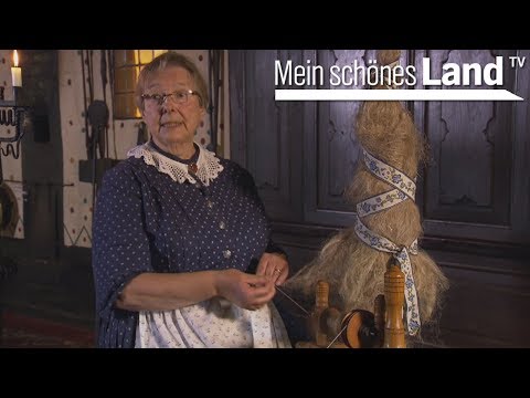 Flachs - wie aus der Flachsfaser ein Leinenstoff hergestellt wird