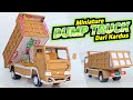 Cara Membuat Miniatur Dump Truck Mbois Dari Kardus Full Detail