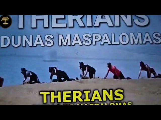 Unos "subnormales" en las dunas de Maspalomas