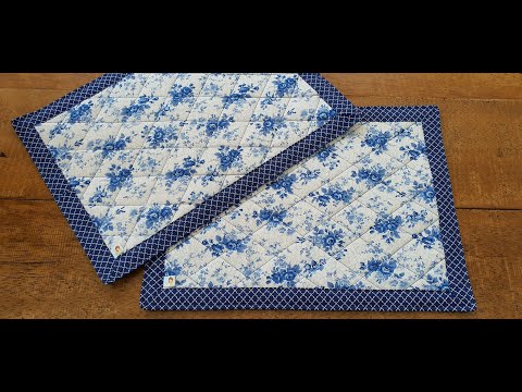 Jogo americano ** FÁCIL **  e rápido de fazer 😉