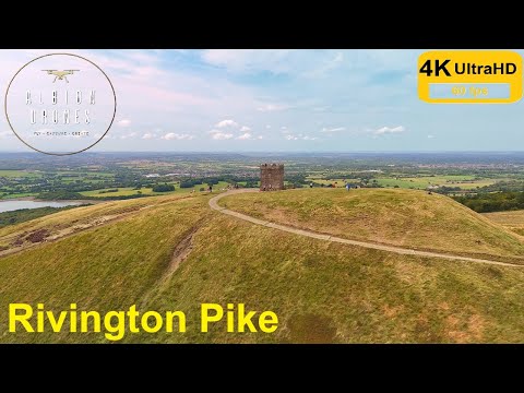 A Windy Day at Rivington Pike - DJI AIR3 4K