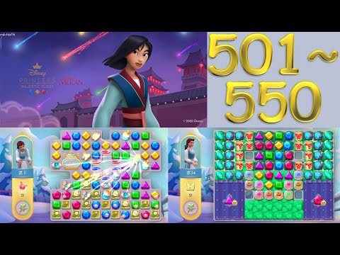 Disney Princess Majestic Quest #14 501~550 Walkthrough
