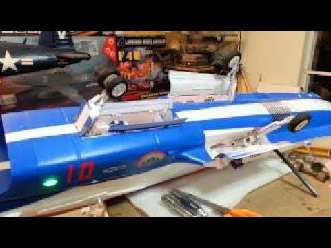 The Air Epic / Banana Hobby J-10 retract system Demo By: RCINFORMER