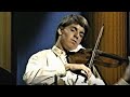 Joshua Bell performs Sarasate's Zigeunerweisen (6 April 1989)