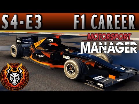 Motorsport Manager F1 Career S4E3 - A MORE AGGRESSIVE RACE STRATEGY!