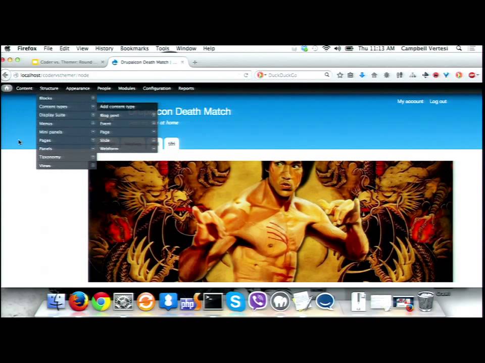 DrupalCon Amsterdam 2014: Coder vs. Themer Ultimate Grudge Smackdown Fight to the Death!