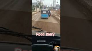 Road Conditions ! Road Jam ! Road Diary ! #road#shorts#roadjam #bus #school#roadconditions#schoolbus