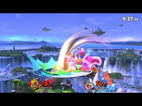 [SSBU] Cxffee (Captain Falcon) vs 3KJ (King Dedede) / A bad end for a great battle